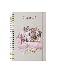 Wrendale Designs 'Movie Night' Dog A4 Notebook